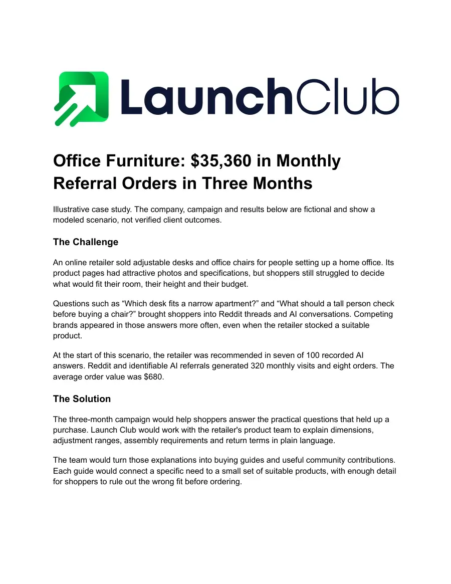 Office Furniture Case Study cover